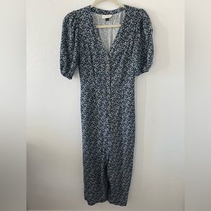 Universal Thread Floral Jumsuit